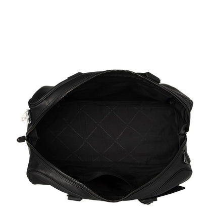 The Chesterfield Brand Rivaro Weekendtas - 40 liter - met afneembare schouderriem - 28x53x27 cm - zwart