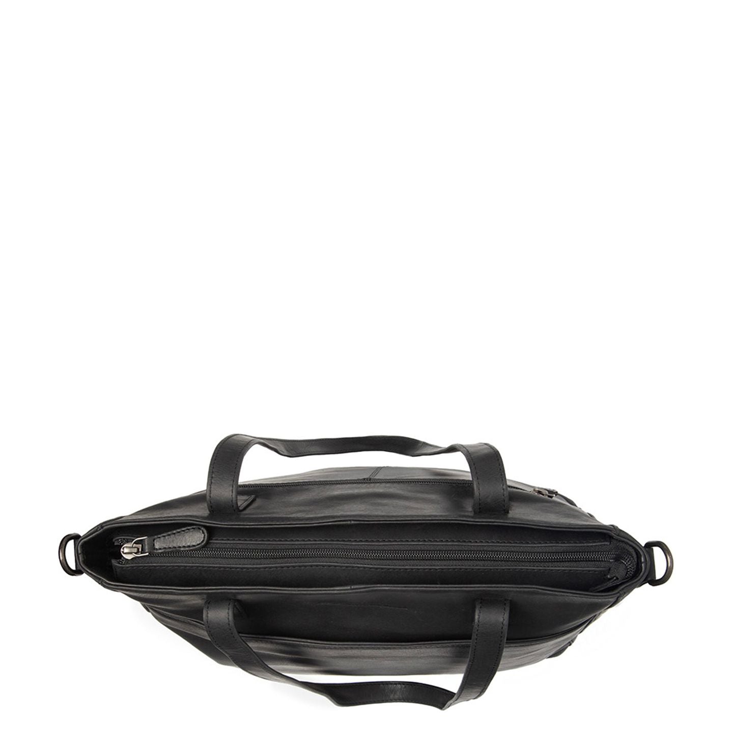 The Chesterfield Brand Mosel Shopper - met 14" laptopvak - met afneembare schouderriem - zwart