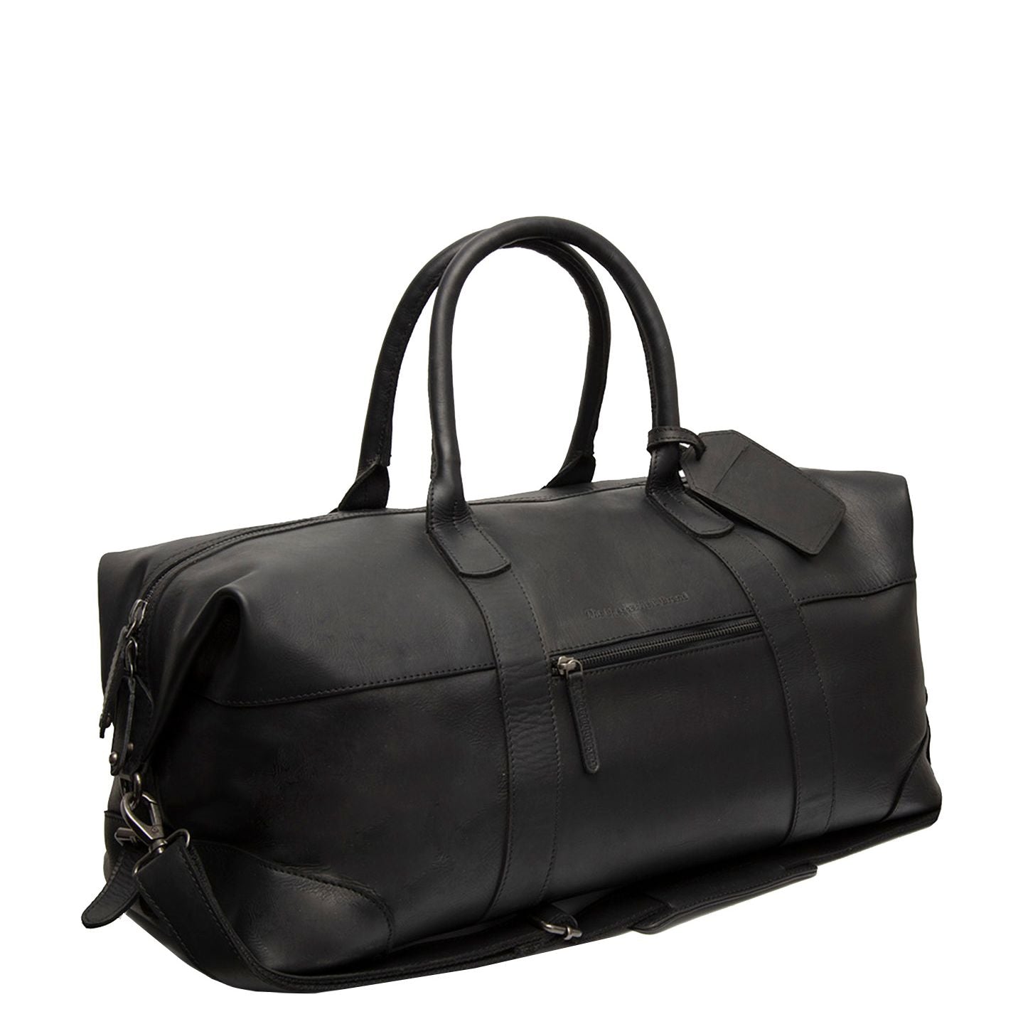 The Chesterfield Brand Portsmouth 2 Weekendtas - 37 liter - met afneembare schouderriem - 28x56x26 cm - zwart