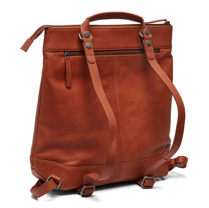 The Chesterfield Brand Caldero Laptoprugzak - 14" laptopvak - cognac