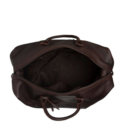 The Chesterfield Brand Portsmouth 2 Weekendtas - 37 liter - met afneembare schouderriem - 28x56x26 cm - bruin