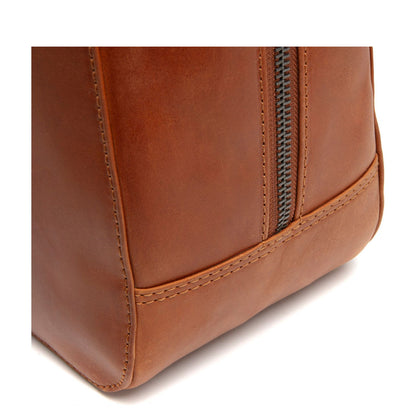 The Chesterfield Brand Solvin Schoudertas - met afneembare schouderriem - cognac
