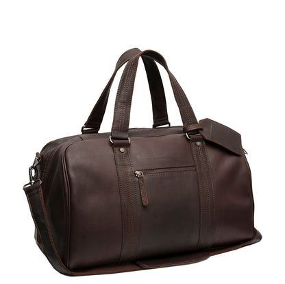 The Chesterfield Brand Volenza Weekendtas - 35 liter - met afneembare schouderriem - 28x46x27 cm - bruin