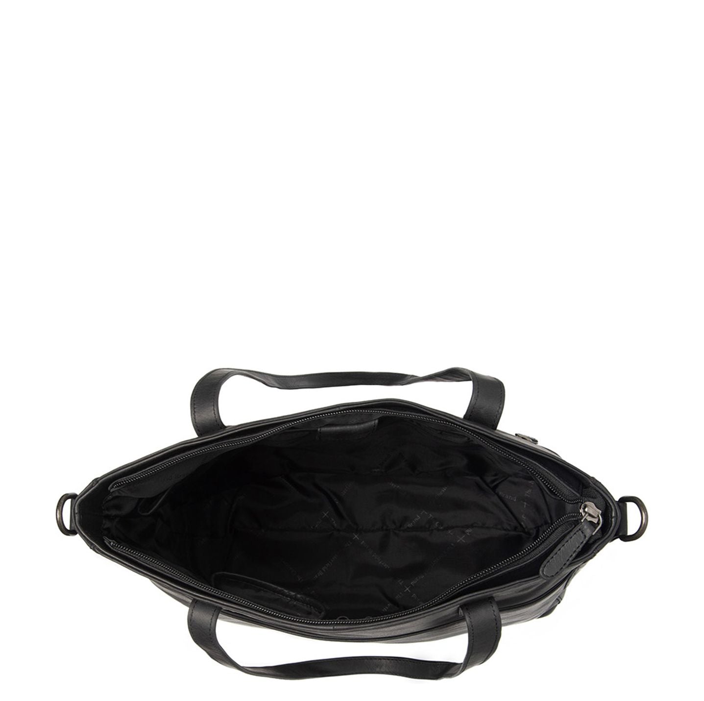 The Chesterfield Brand Mosel Shopper - met 14" laptopvak - met afneembare schouderriem - zwart