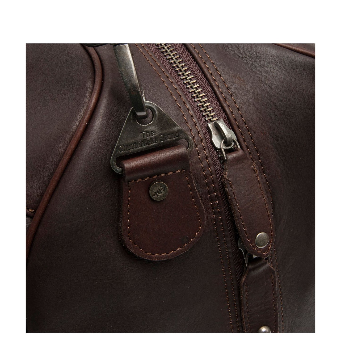 The Chesterfield Brand Rivaro Weekendtas - 40 liter - met afneembare schouderriem - 28x53x27 cm - bruin
