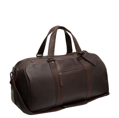 The Chesterfield Brand Rivaro Weekendtas - 40 liter - met afneembare schouderriem - 28x53x27 cm - bruin