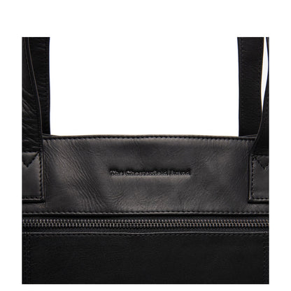 The Chesterfield Brand Osira Shopper - met 15" laptopvak - met afneembare schouderriem - zwart