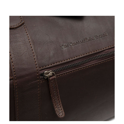 The Chesterfield Brand Portsmouth 2 Weekendtas - 37 liter - met afneembare schouderriem - 28x56x26 cm - bruin