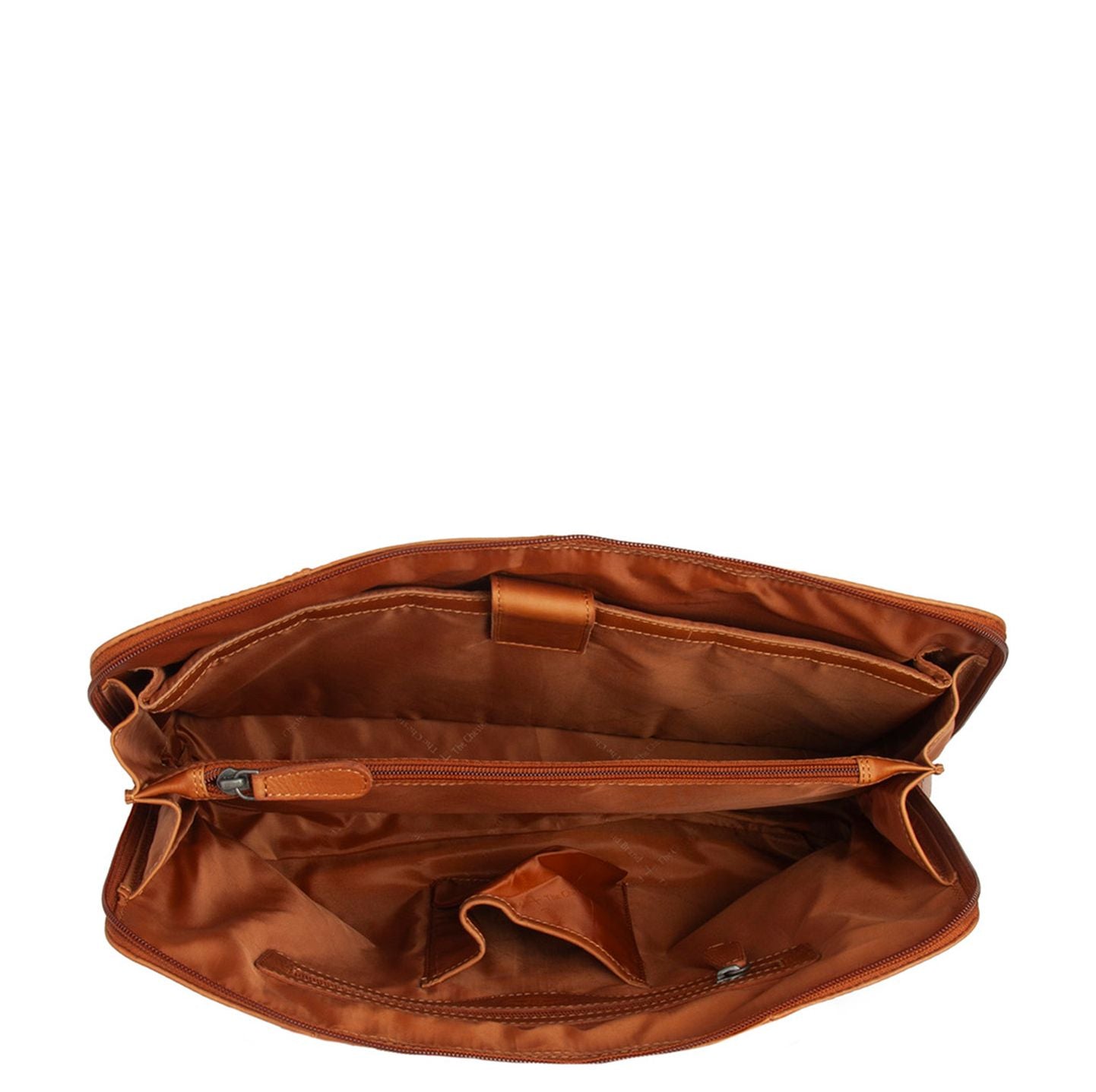 The Chesterfield Brand Elvar Schoudertas - met afneembare schouderriem - cognac