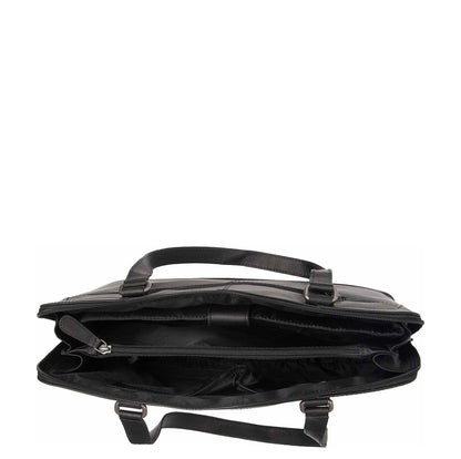 The Chesterfield Brand Elvar Schoudertas - met afneembare schouderriem - zwart