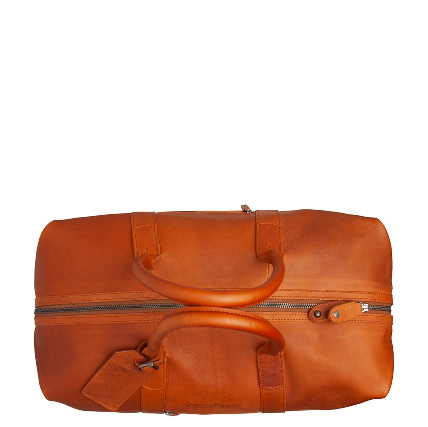 The Chesterfield Brand Portsmouth 2 Weekendtas - 37 liter - met afneembare schouderriem - 28x56x26 cm - cognac