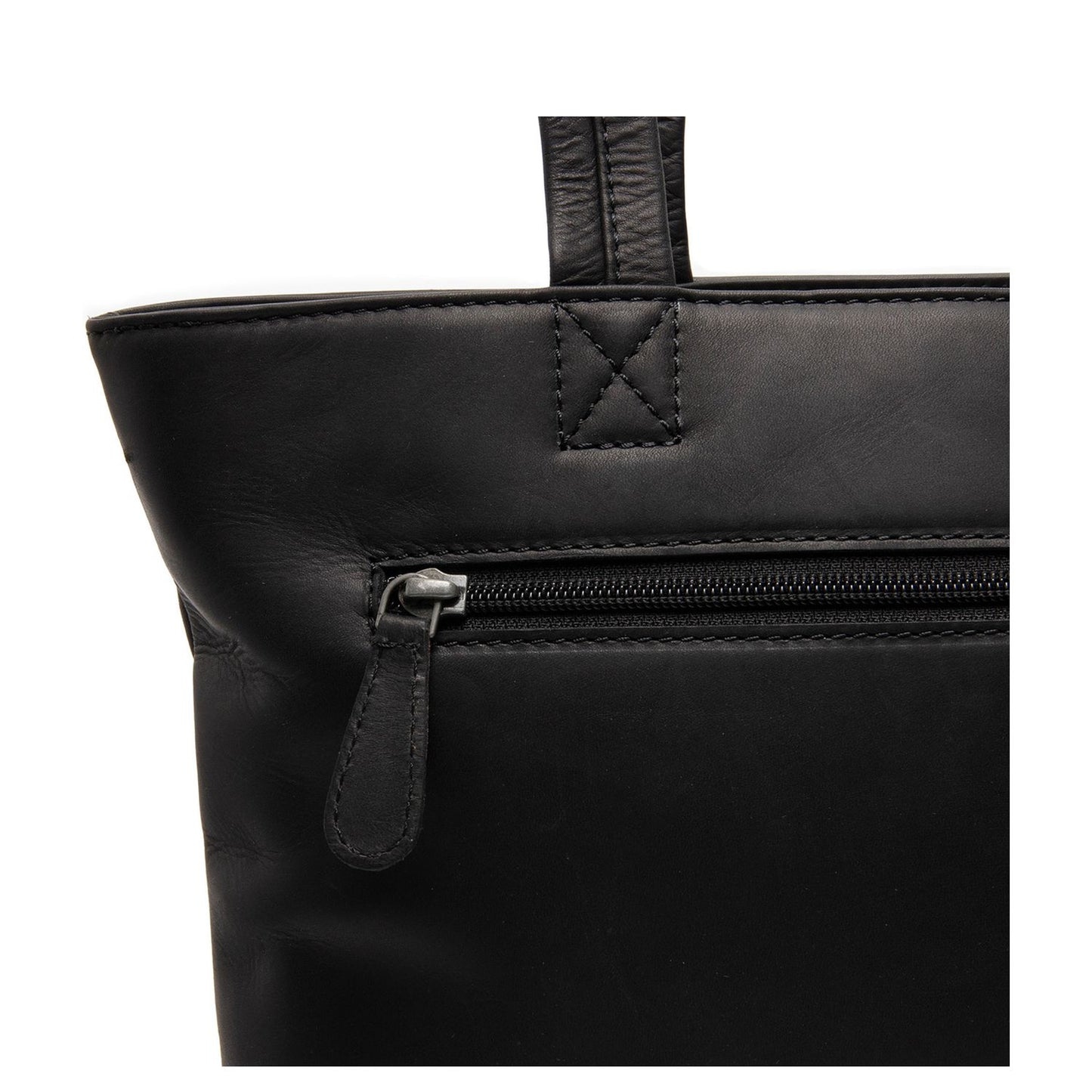 The Chesterfield Brand Alveron Shopper - met 14" laptopvak - zwart