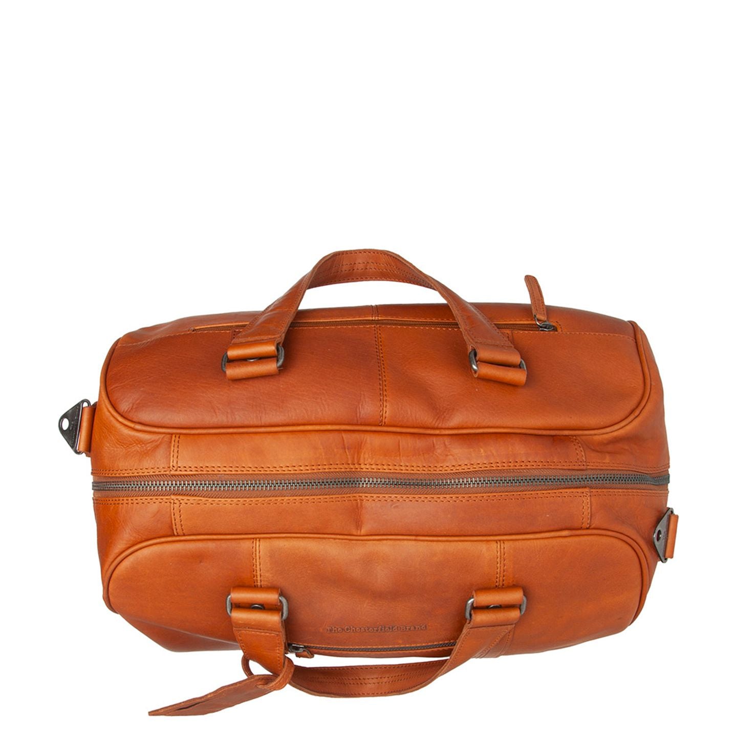 The Chesterfield Brand Volenza Weekendtas - 35 liter - met afneembare schouderriem - 28x46x27 cm - cognac