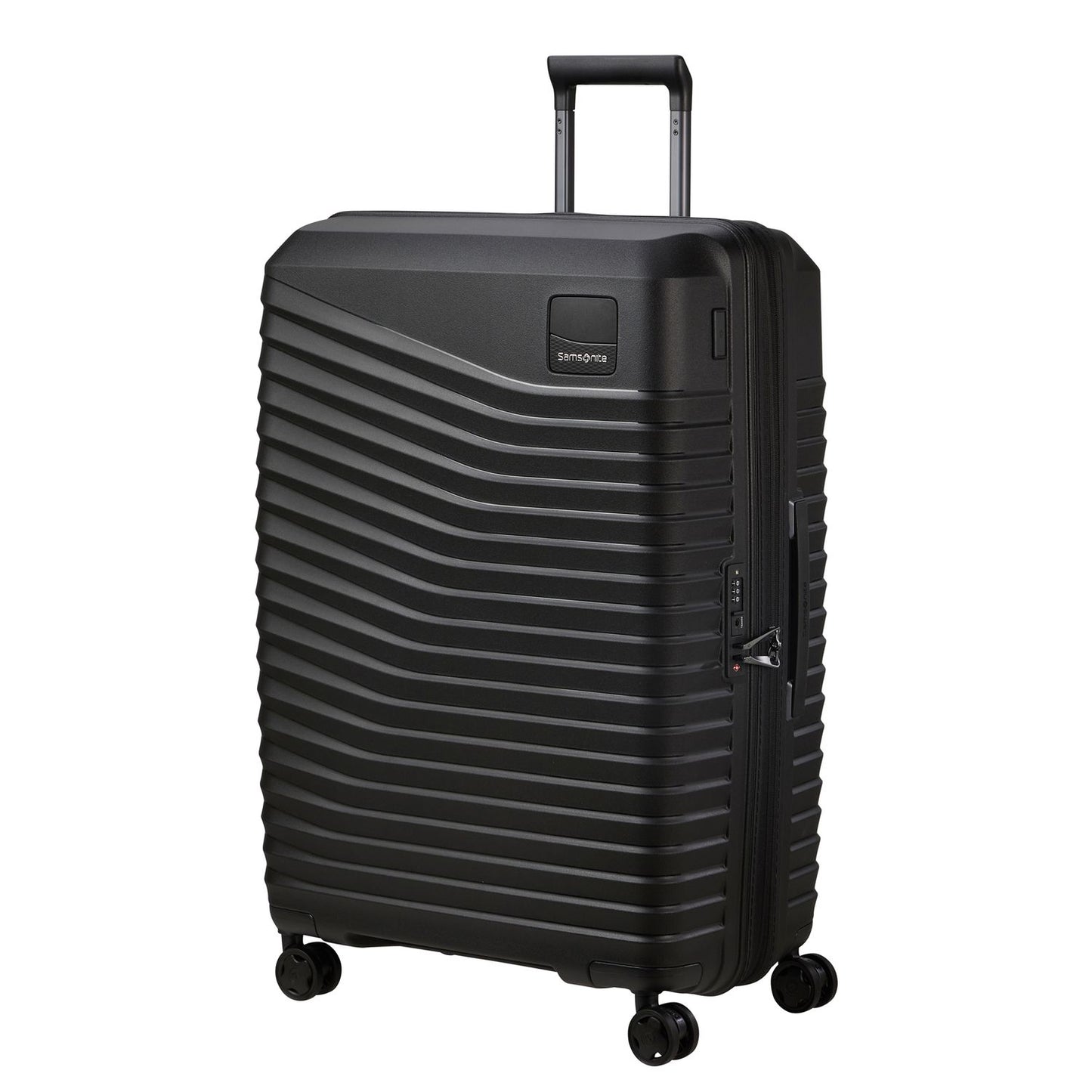 Samsonite Intuo Spinner 75 cm - Uitbreidbaar 105/115 liter - 75x51x30/35 cm - zwart