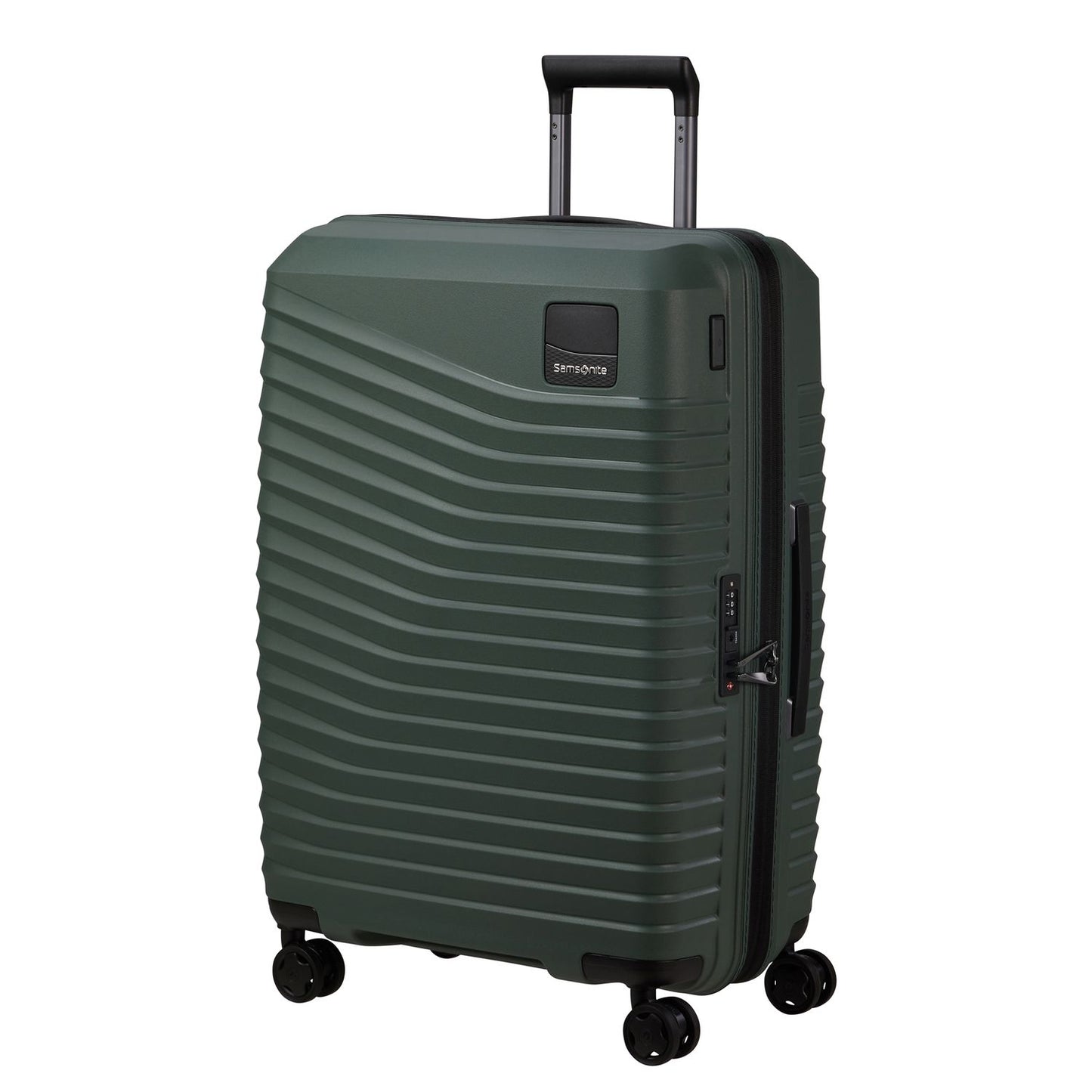 Samsonite Intuo Spinner 69 cm - Uitbreidbaar 79/87 liter - 69x48x28/31 cm - olijf groen