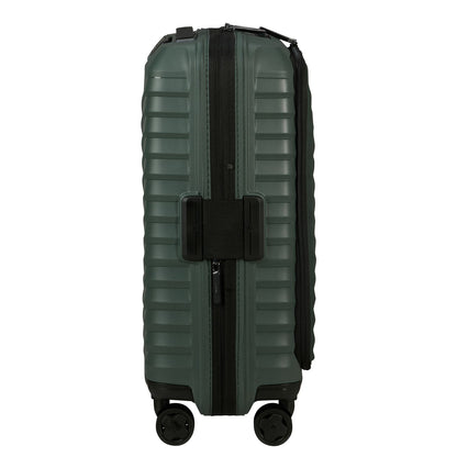 Samsonite Intuo Handbagage Spinner 55 cm - Uitbreidbaar 42/48 liter - met 15.6" laptop-voorvak - 55x40x20/23 cm - olijf groen