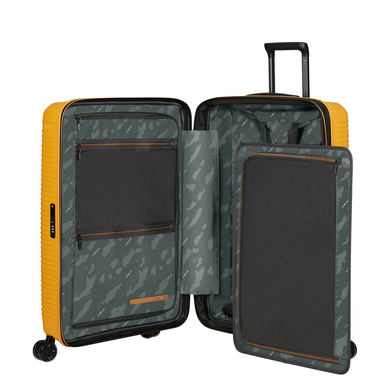 Samsonite Prodiver HS Spinner 75 cm - Uitbreidbaar 105/115 liter - 75x51x32/35 cm - yellow