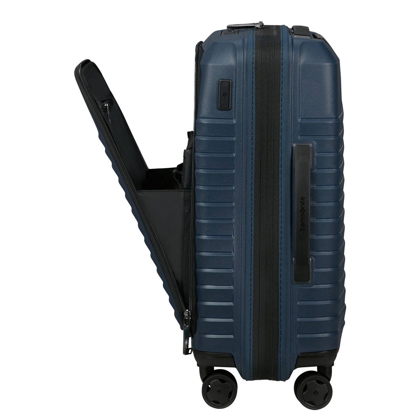 Samsonite Intuo Handbagage Spinner 55 cm - Uitbreidbaar 42/48 liter - met 15.6" laptop-voorvak - 55x40x20/23 cm - blue nights