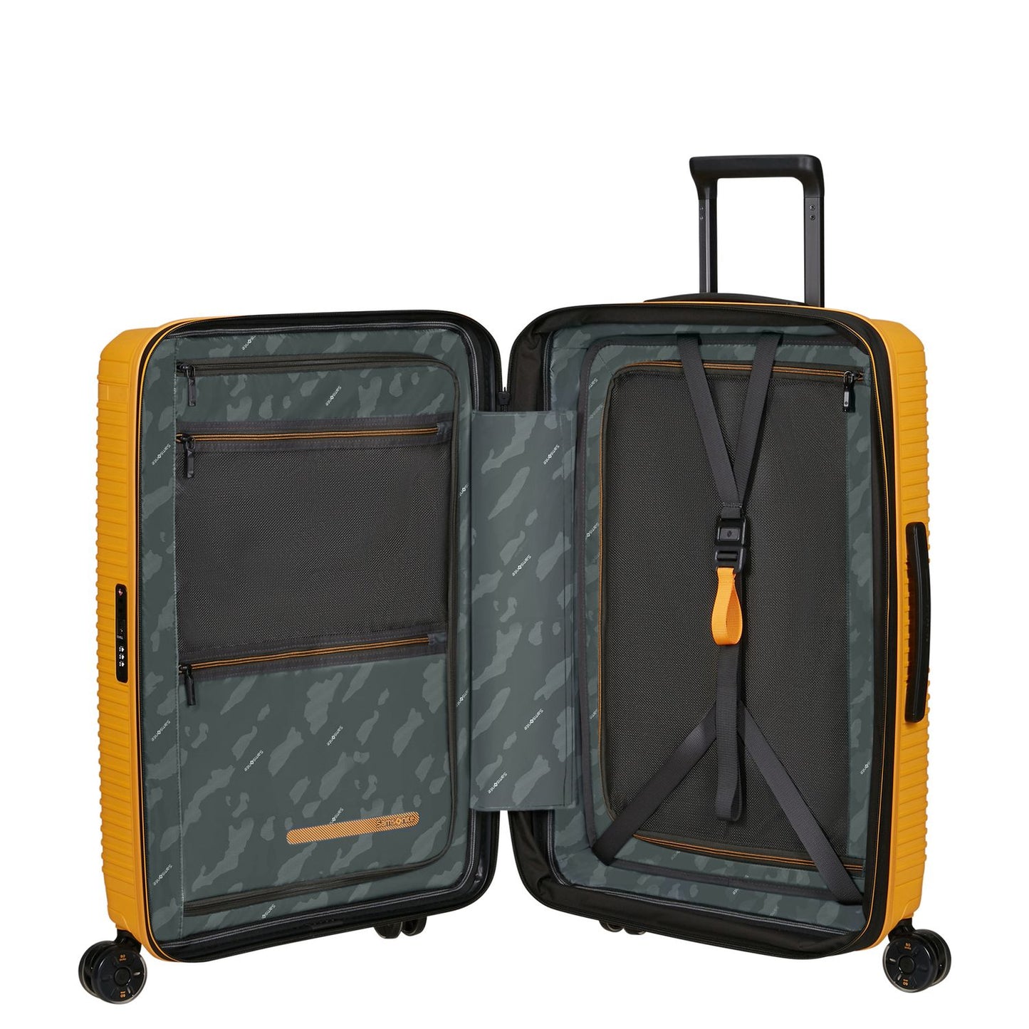 Samsonite Prodiver HS Spinner 69 cm - Uitbreidbaar 78/86 liter - 69x47x28/31 cm - yellow