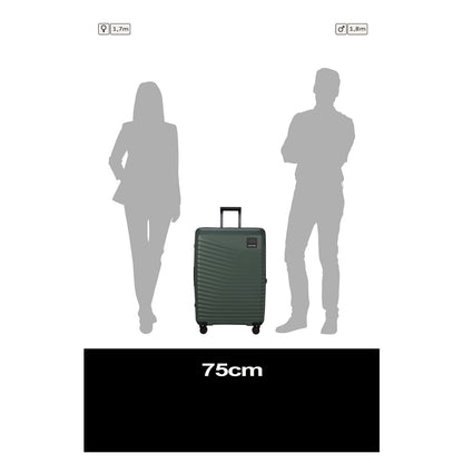 Samsonite Intuo Spinner 75 cm - Uitbreidbaar 105/115 liter - 75x51x30/35 cm - olijf groen