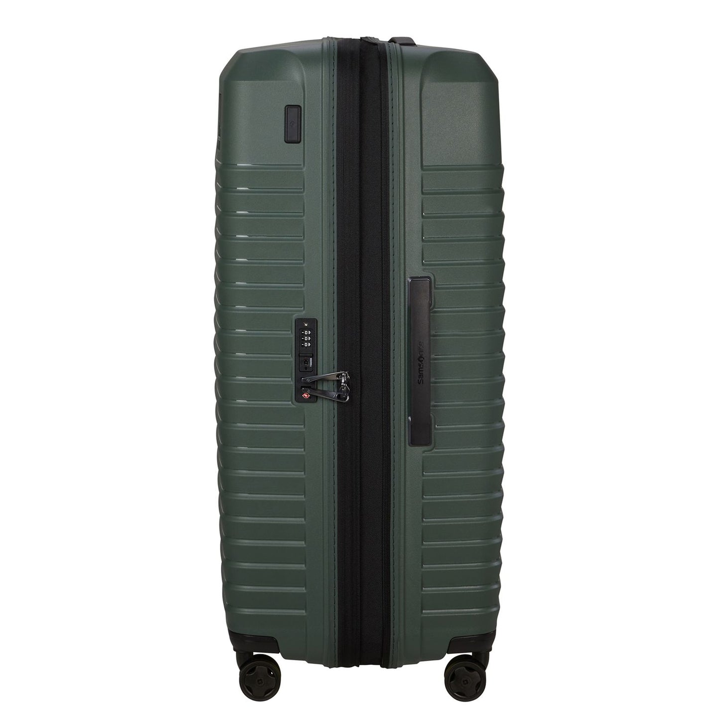Samsonite Intuo Spinner 81 cm - Uitbreidbaar 132/144 liter - 81x54x33/36 cm - olijf groen