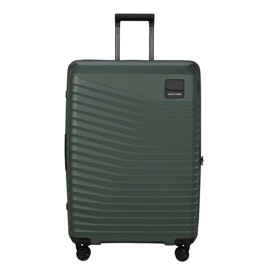 Samsonite Intuo Spinner 75 cm - Uitbreidbaar 105/115 liter - 75x51x30/35 cm - olijf groen