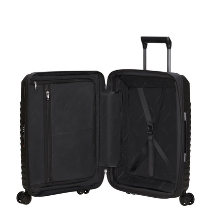 Samsonite Intuo Handbagage Spinner 55 cm - Uitbreidbaar 39/45 liter - 55x40x20/23 cm - zwart