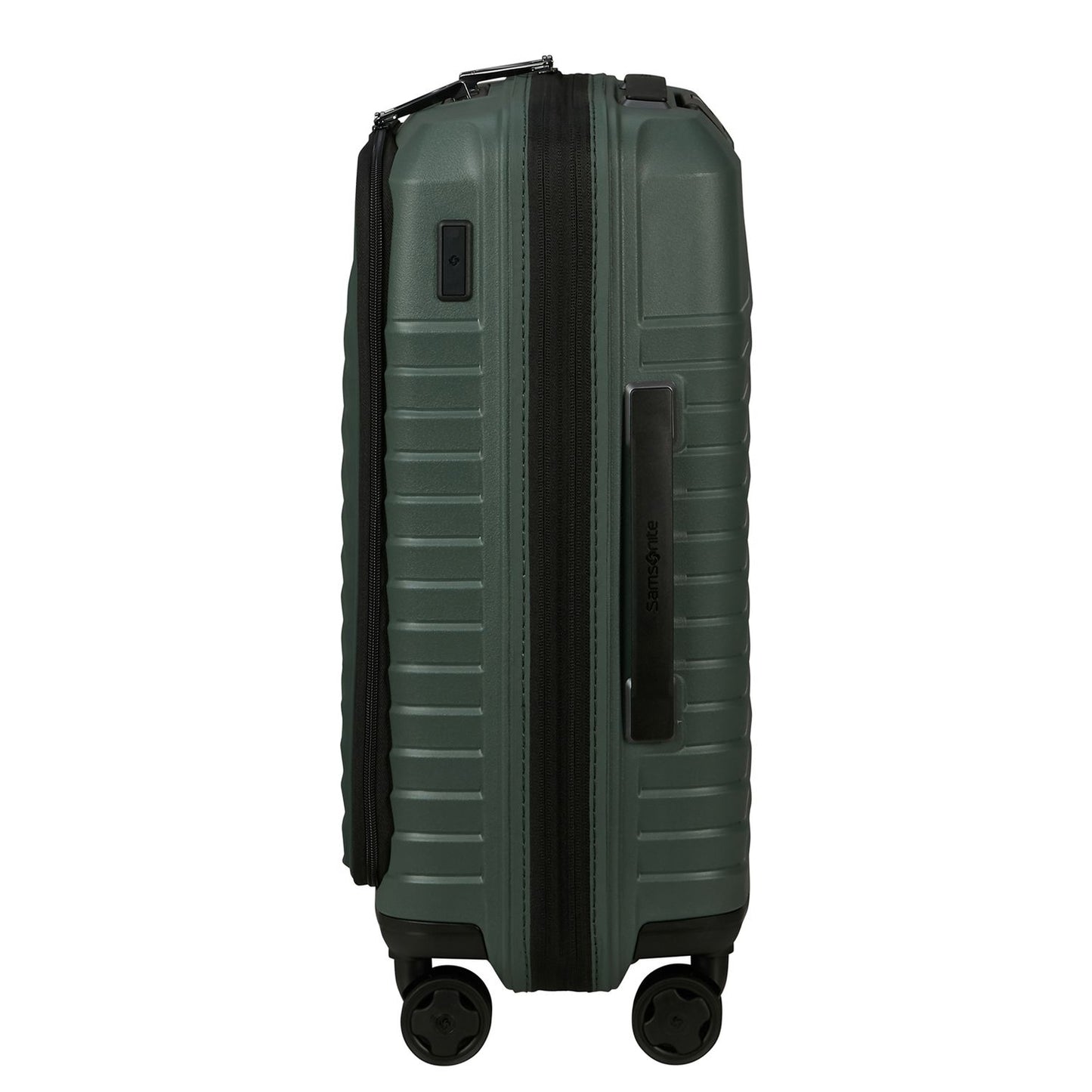 Samsonite Intuo Handbagage Spinner 55 cm - Uitbreidbaar 42/48 liter - met 15.6" laptop-voorvak - 55x40x20/23 cm - olijf groen