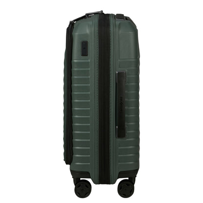 Samsonite Intuo Handbagage Spinner 55 cm - Uitbreidbaar 42/48 liter - met 15.6" laptop-voorvak - 55x40x20/23 cm - olijf groen