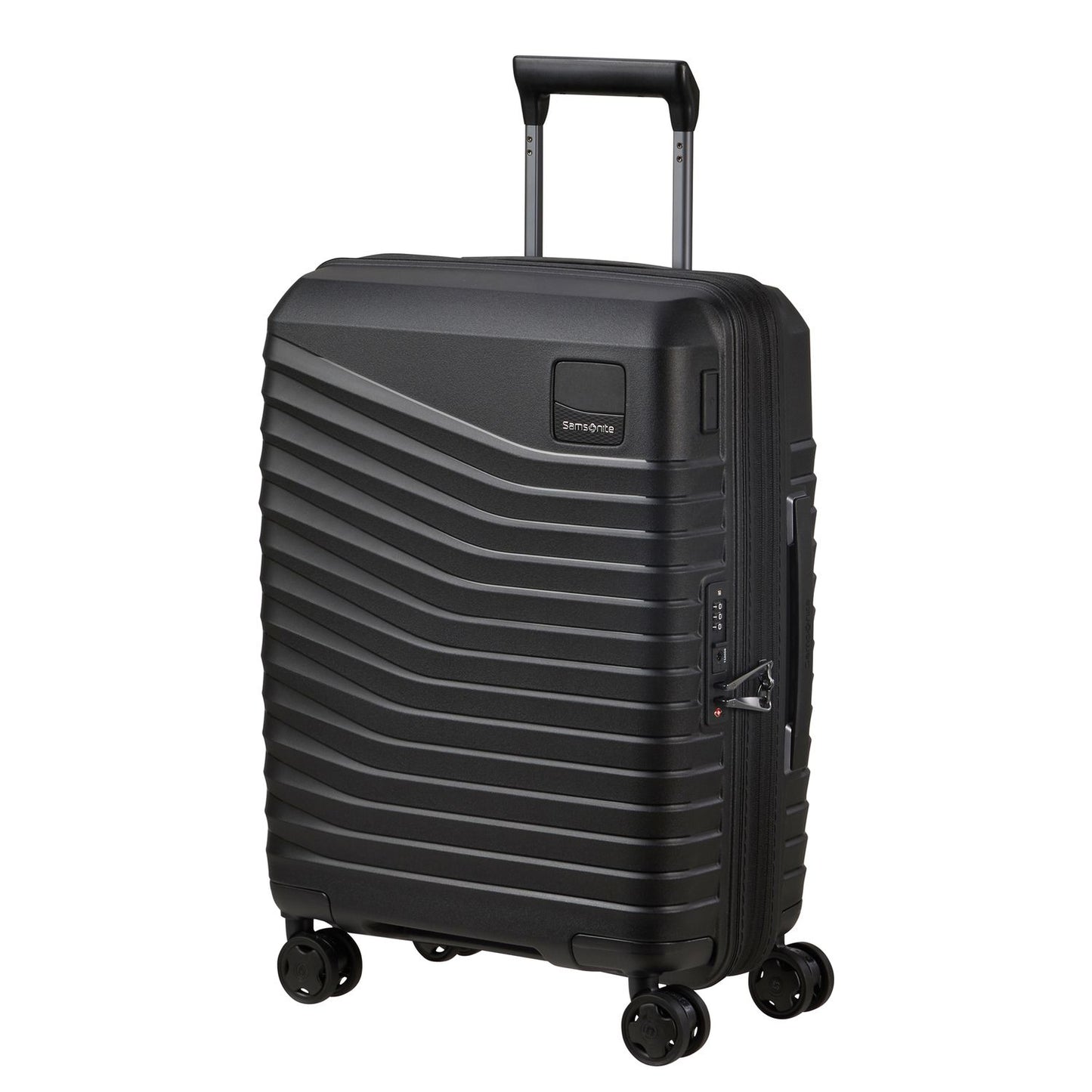 Samsonite Intuo Handbagage Spinner 55 cm - Uitbreidbaar 39/45 liter - 55x40x20/23 cm - zwart