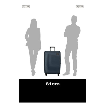 Samsonite Intuo Spinner 81 cm - Uitbreidbaar 132/144 liter - 81x54x33/36 cm - blue nights