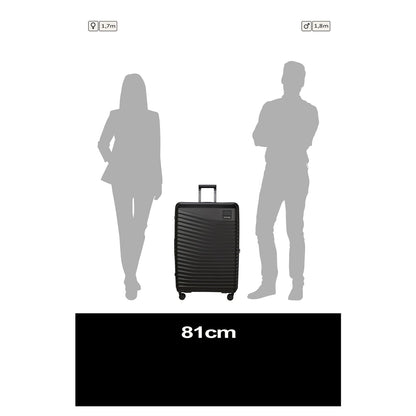 Samsonite Intuo Spinner 81 cm - Uitbreidbaar 132/144 liter - 81x54x33/36 cm - zwart