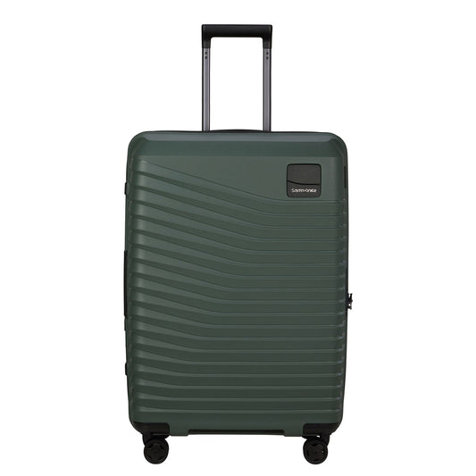 Samsonite Intuo Spinner 69 cm - Uitbreidbaar 79/87 liter - 69x48x28/31 cm - olijf groen