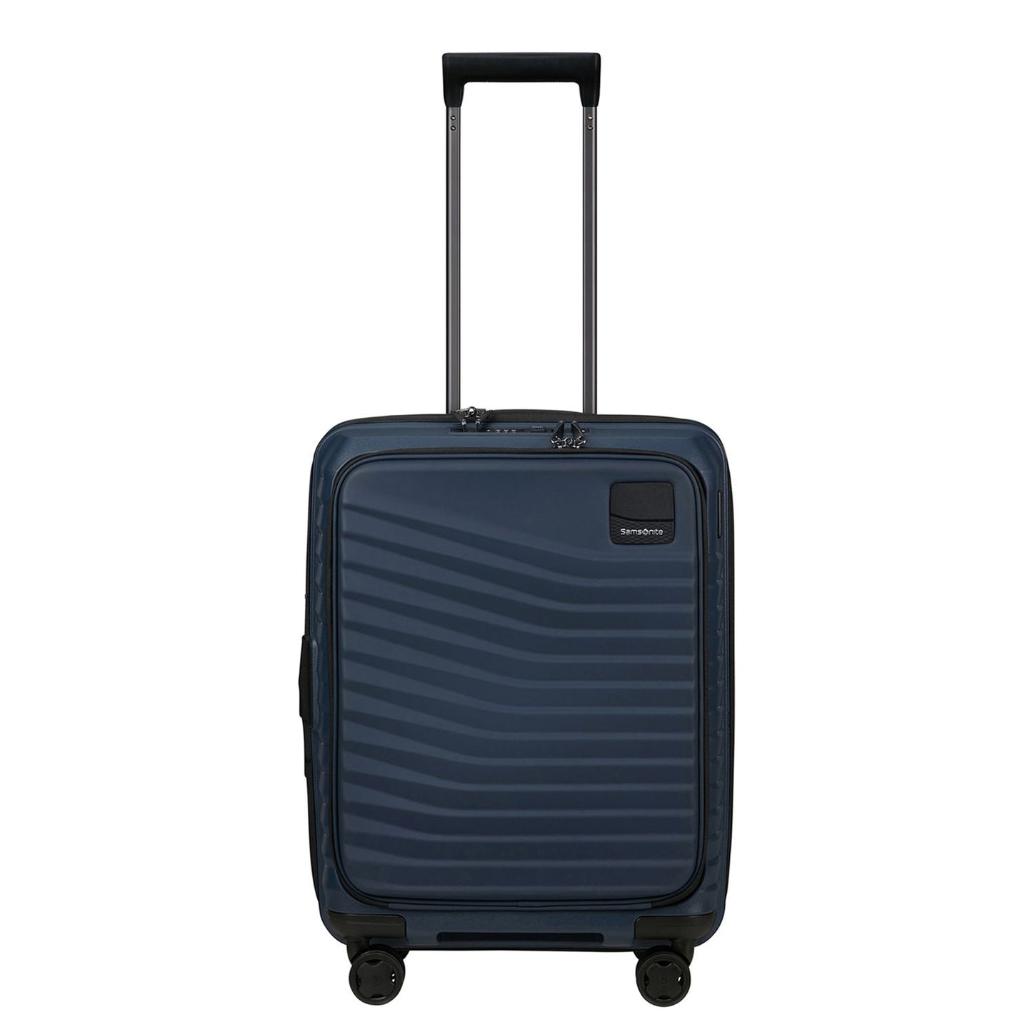 Samsonite Intuo Handbagage Spinner 55 cm - Uitbreidbaar 42/48 liter - met 15.6" laptop-voorvak - 55x40x20/23 cm - blue nights
