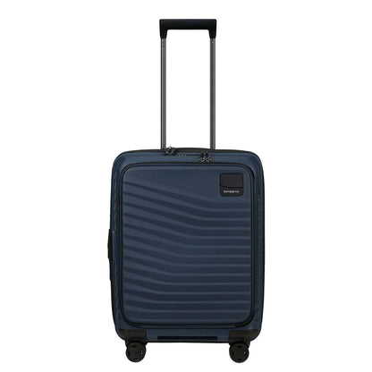 Samsonite Intuo Handbagage Spinner 55 cm - Uitbreidbaar 42/48 liter - met 15.6" laptop-voorvak - 55x40x20/23 cm - blue nights