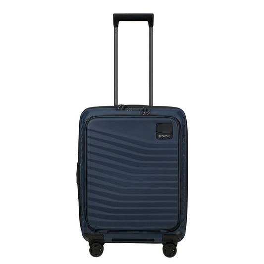 Samsonite Intuo Handbagage Spinner 55 cm - Uitbreidbaar 42/48 liter - met 15.6" laptop-voorvak - 55x40x20/23 cm - blue nights