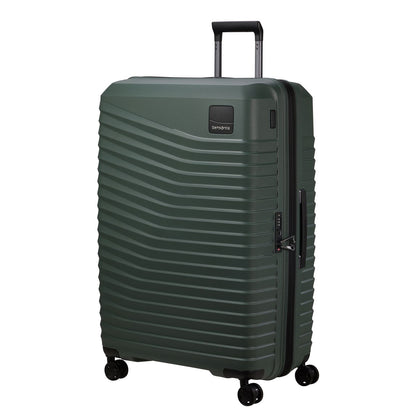 Samsonite Intuo Spinner 81 cm - Uitbreidbaar 132/144 liter - 81x54x33/36 cm - olijf groen
