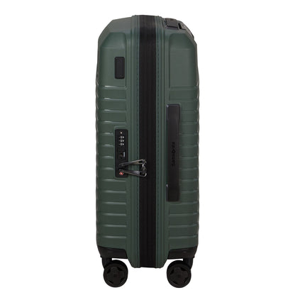 Samsonite Intuo Handbagage Spinner 55 cm - Uitbreidbaar 39/45 liter - 55x40x20/23 cm - olijf goen