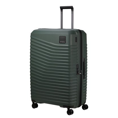 Samsonite Intuo Spinner 81 cm - Uitbreidbaar 132/144 liter - 81x54x33/36 cm - olijf groen