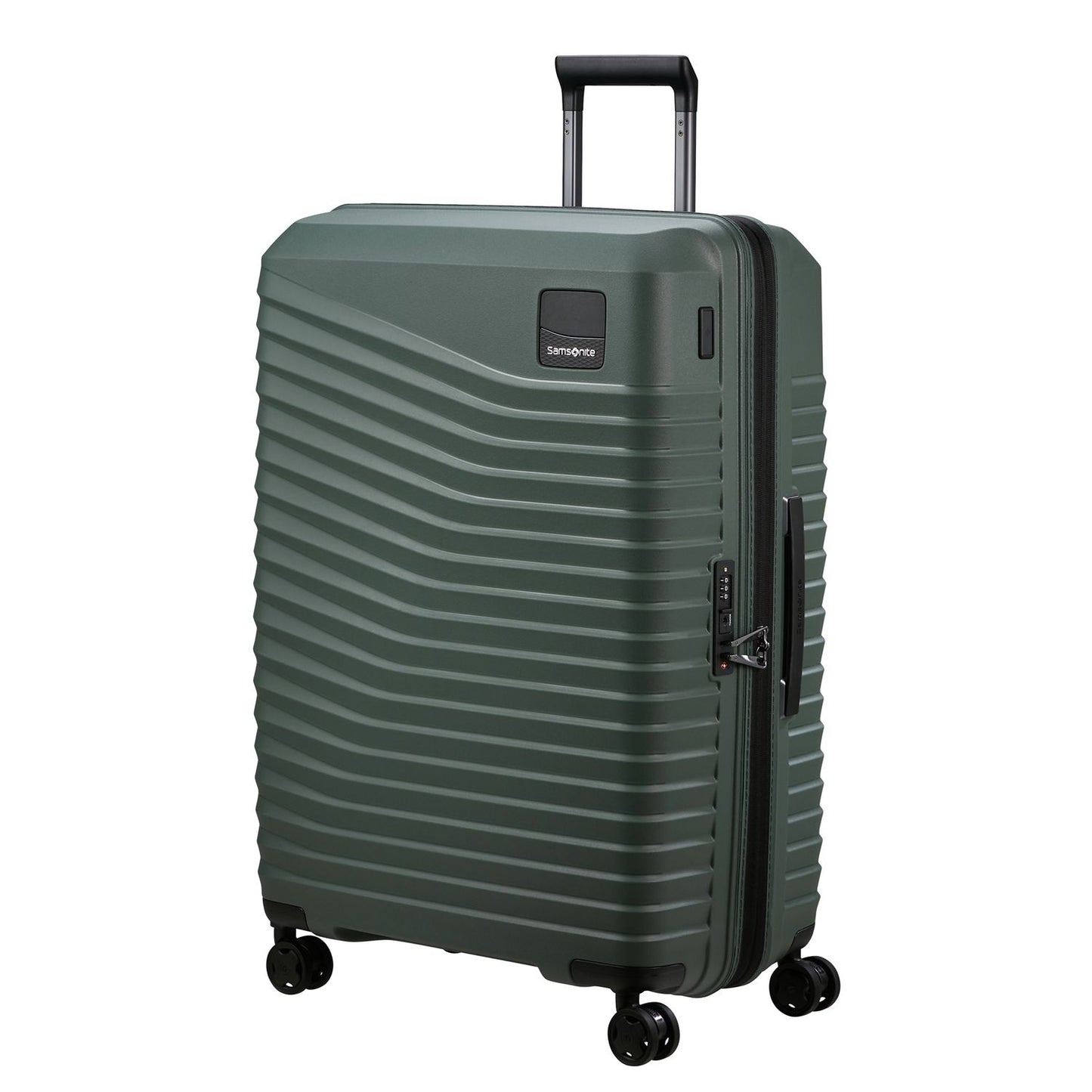 Samsonite Intuo Spinner 75 cm - Uitbreidbaar 105/115 liter - 75x51x30/35 cm - olijf groen