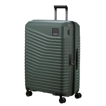 Samsonite Intuo Spinner 75 cm - Uitbreidbaar 105/115 liter - 75x51x30/35 cm - olijf groen