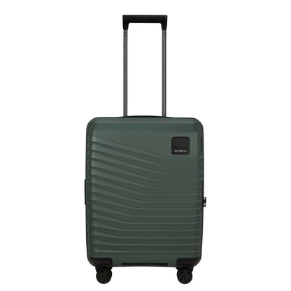 Samsonite Intuo Handbagage Spinner 55 cm - Uitbreidbaar 39/45 liter - 55x40x20/23 cm - olijf goen