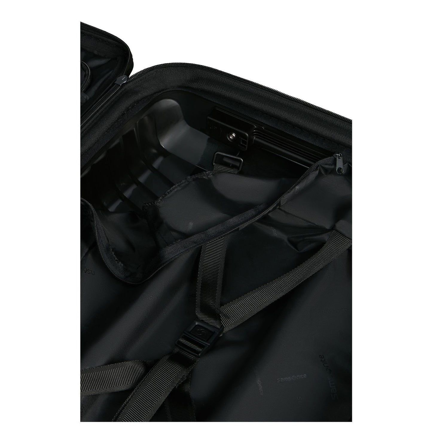 Samsonite Intuo Spinner 75 cm - Uitbreidbaar 105/115 liter - 75x51x30/35 cm - zwart