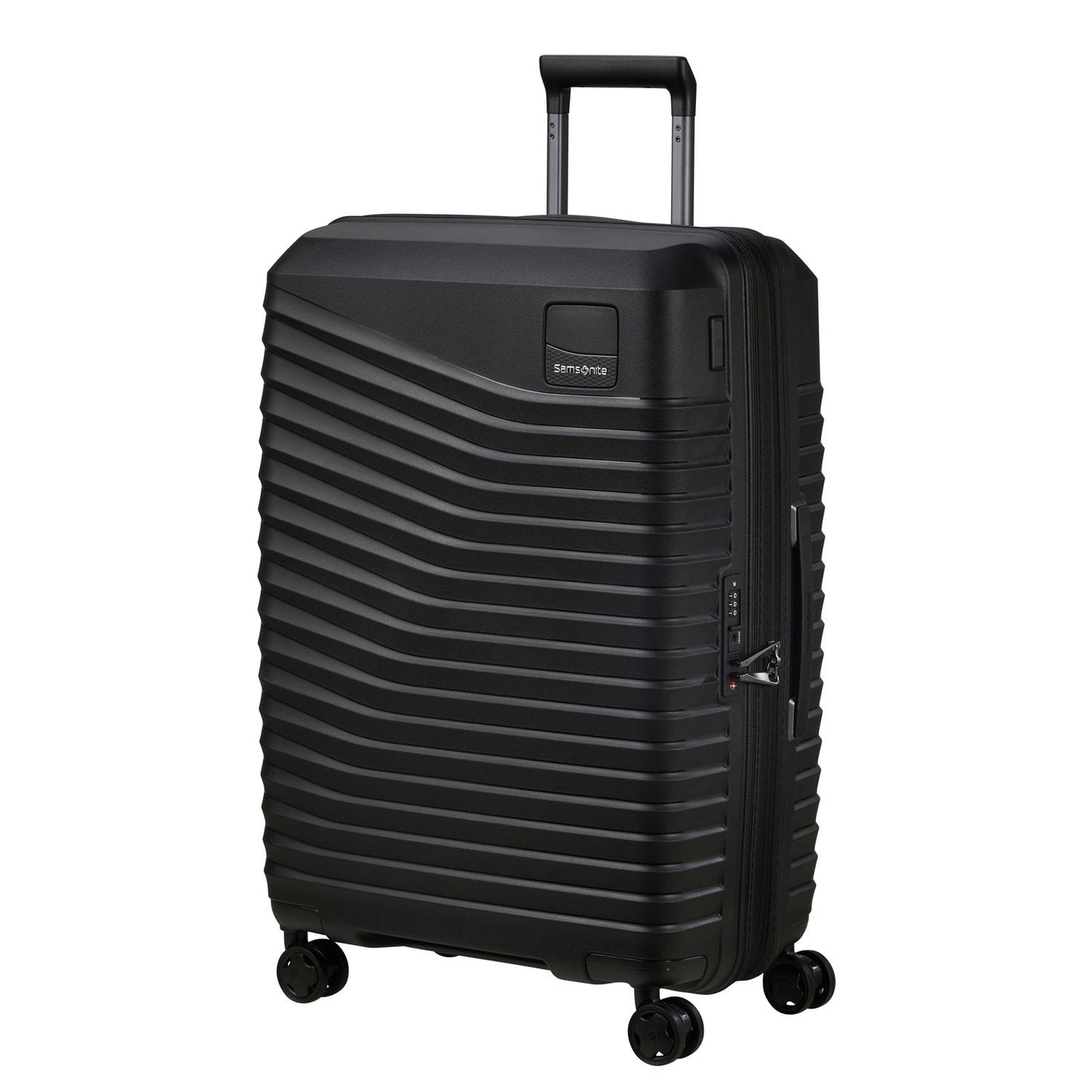 Samsonite Intuo Spinner 69 cm - Uitbreidbaar 79/87 liter - 69x48x28/31 cm - zwart