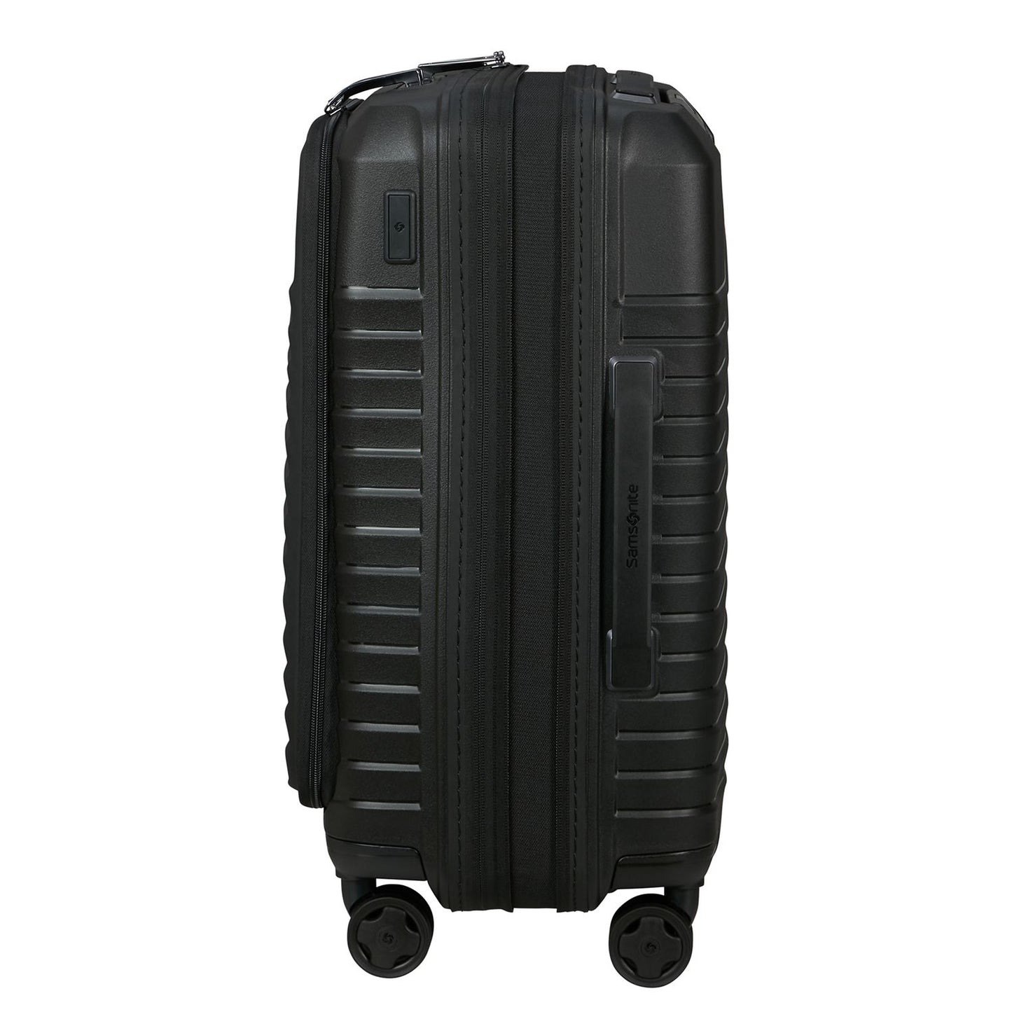 Samsonite Intuo Handbagage Spinner 55 cm - Uitbreidbaar 42/48 liter - met 15.6" laptop-voorvak - 55x40x20/23 cm - zwart