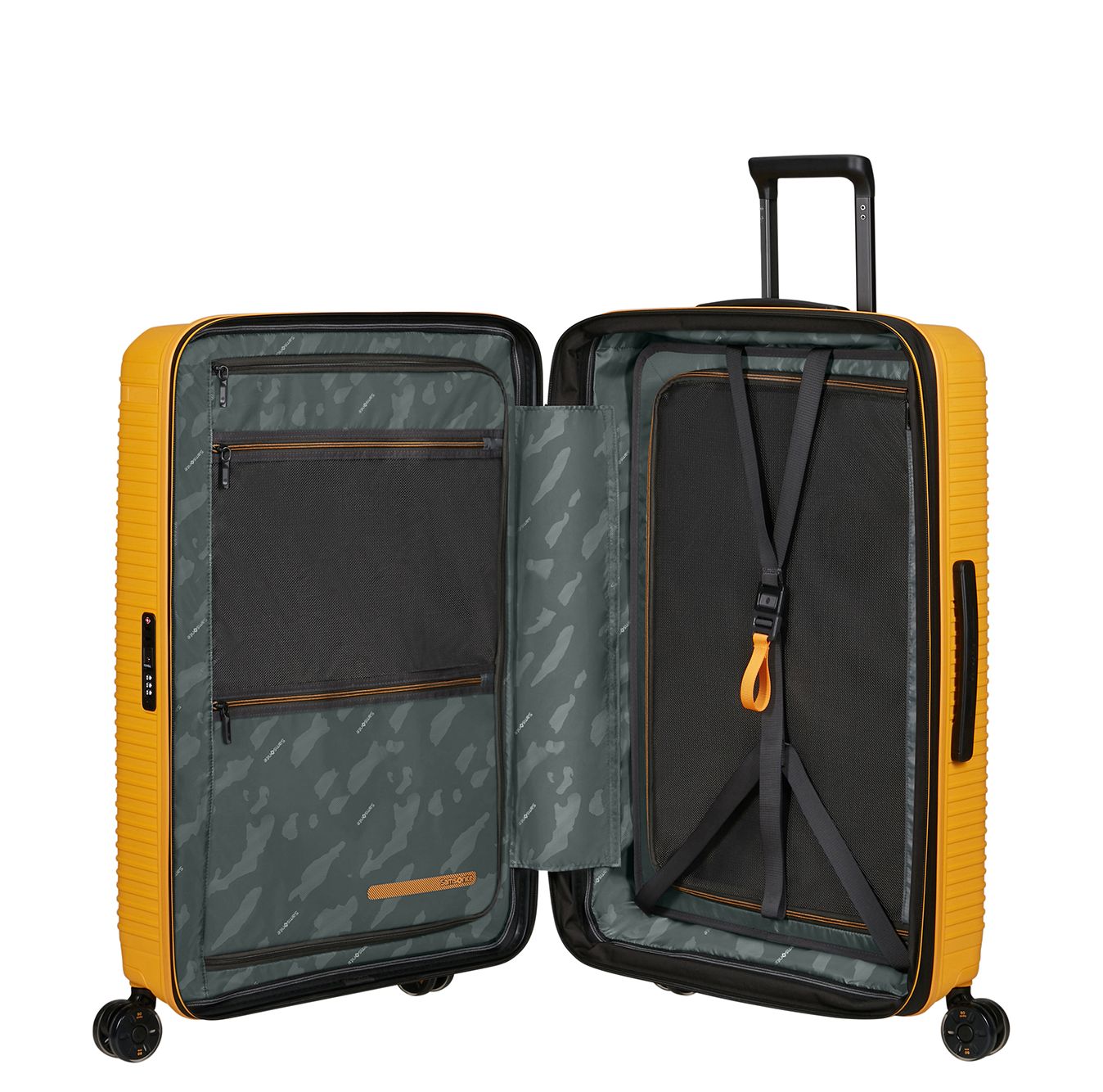 Samsonite Prodiver HS Spinner 75 cm - Uitbreidbaar 105/115 liter - 75x51x32/35 cm - yellow
