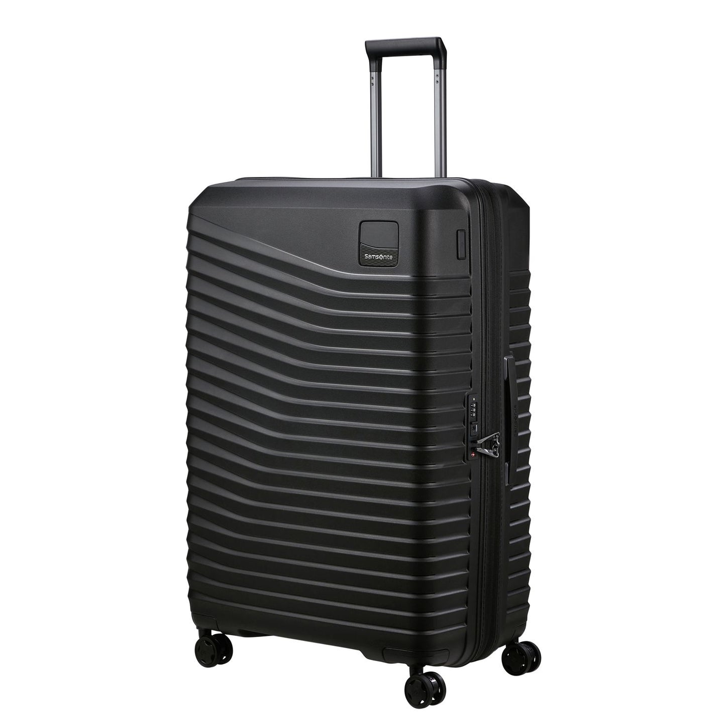 Samsonite Intuo Spinner 81 cm - Uitbreidbaar 132/144 liter - 81x54x33/36 cm - zwart