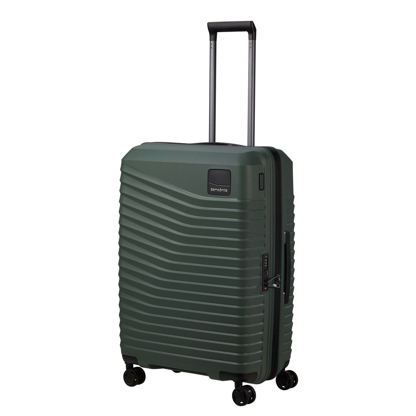 Samsonite Intuo Spinner 69 cm - Uitbreidbaar 79/87 liter - 69x48x28/31 cm - olijf groen