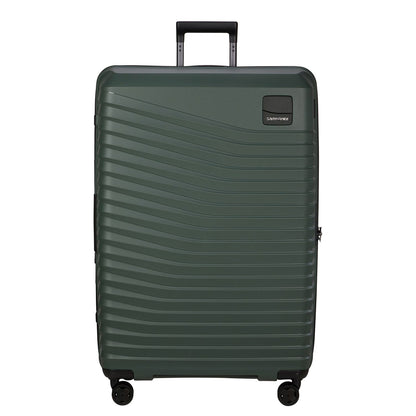Samsonite Intuo Spinner 81 cm - Uitbreidbaar 132/144 liter - 81x54x33/36 cm - olijf groen
