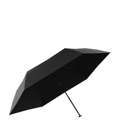 Knirps US.050 Ultra Light Slim Parpalu - met UV-bescherming - black with black coating